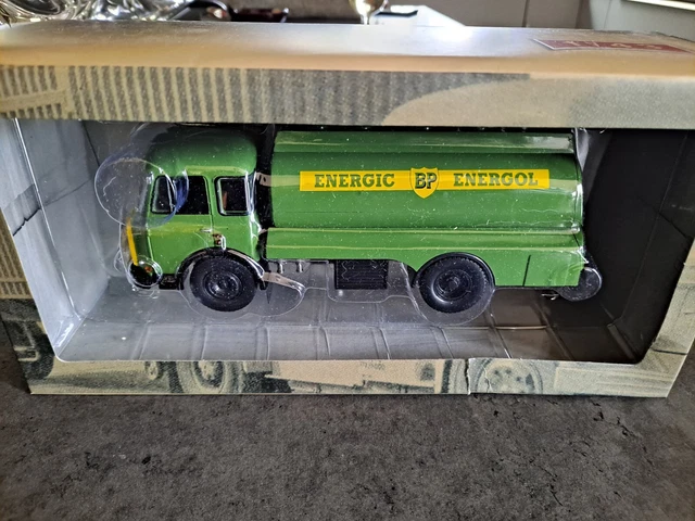 Camion Miniature 1/43 SOMUA JL19 - IXO Hachette, Livrée BP Energol